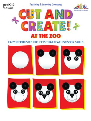 cover image of Cut and Create! At the Zoo